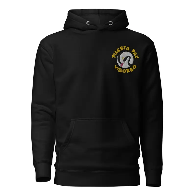 Puesta pal' Viboreo - Hoodie bordado